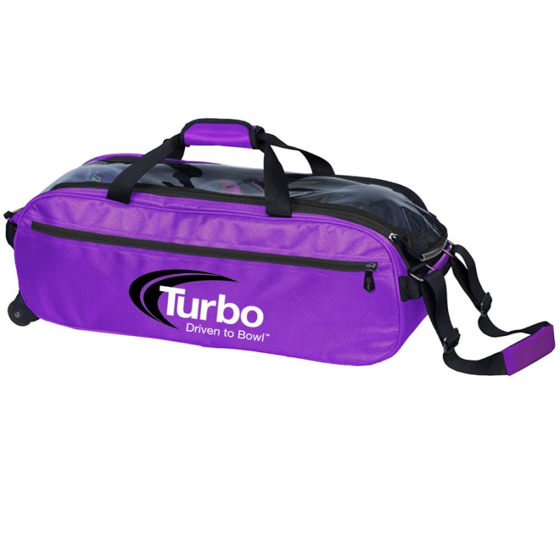 Turbo Pursuit Slim Triple Tote – Purple