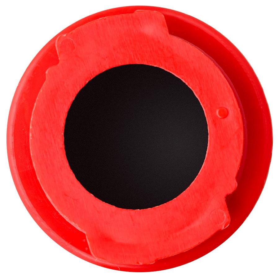 Turbo Switch Grip NX Red Inner Sleeve – Black Urethane Solid – 1¼"