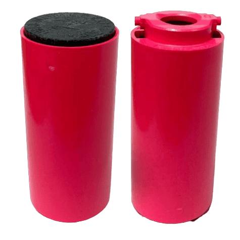 Turbo Pink Switch Grip Inner Sleeve with Black 1 1/4 inch Urethane Solid