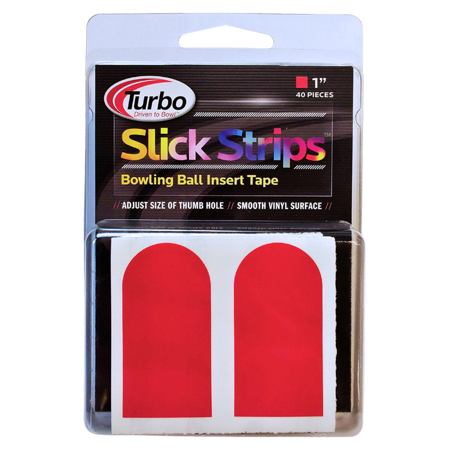 Turbo Red Slick Strips 1 inch 40 pieces