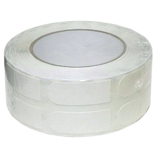 Turbo Bowlers Tape White 3/4 inch 500 piece roll