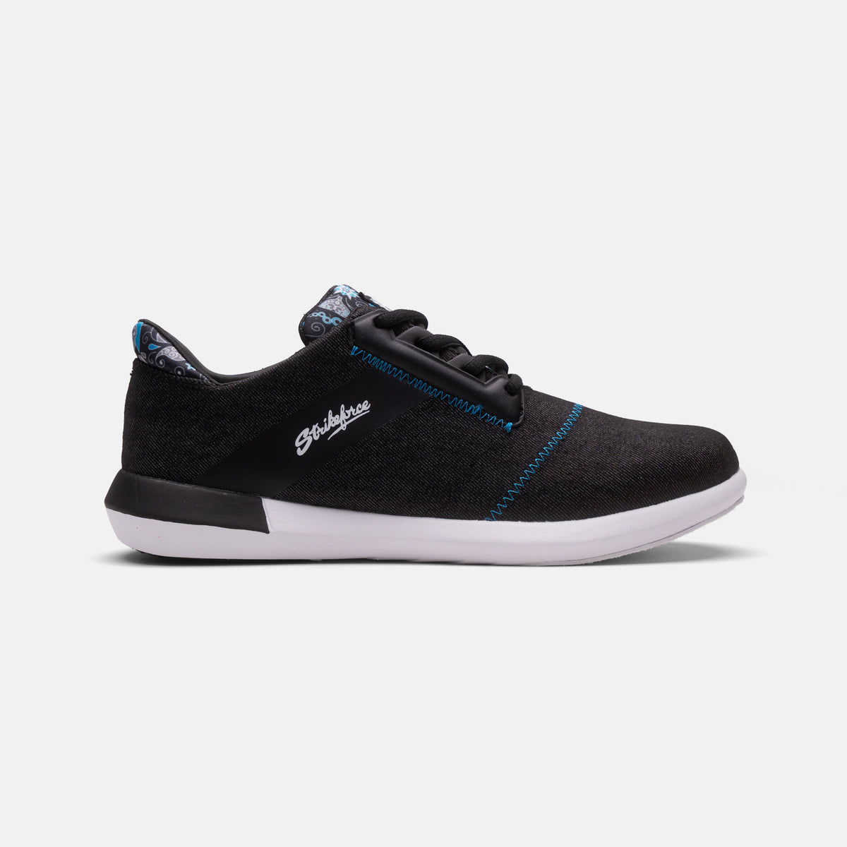 KR Strikeforce Womens Lux Black/Ocean Blue side