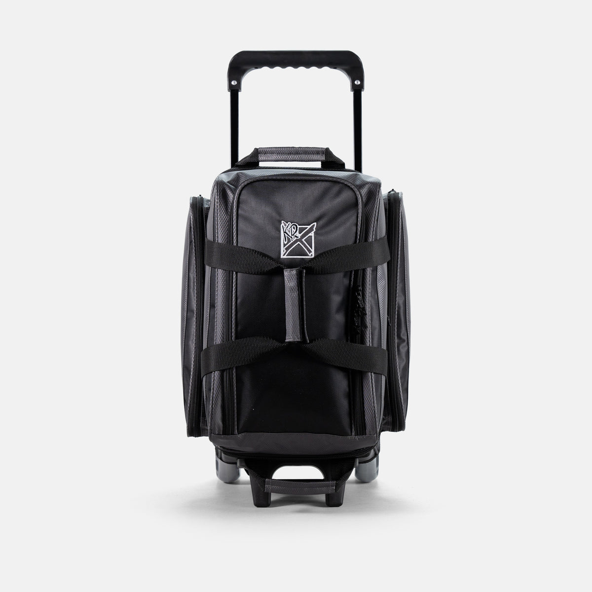 KR Strikeforce Konvoy Double Roller Black/Smoke – Front view