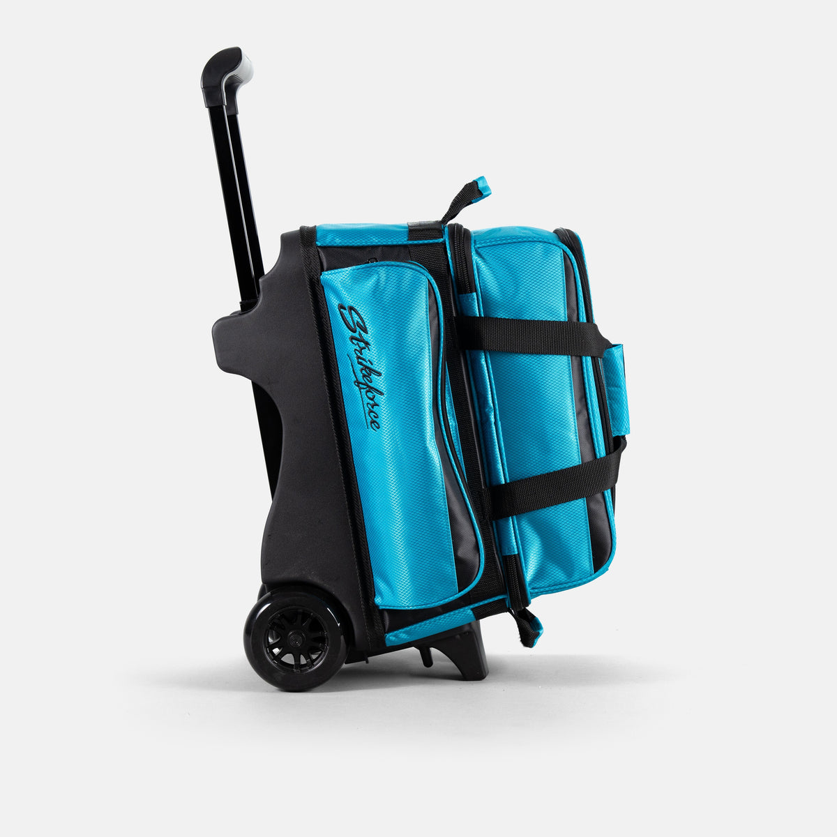 KR Strikeforce Konvoy Double Roller Black/Caribbean – Side view