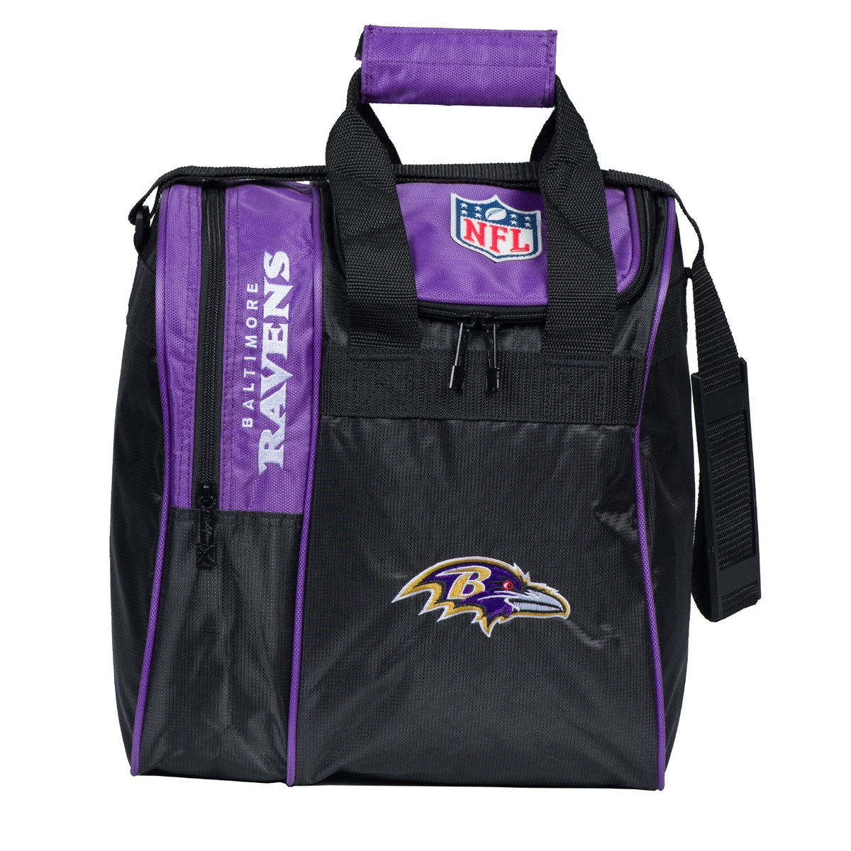 KR Strikeforce Baltimore Ravens NFL Single Tote Bowling Bag