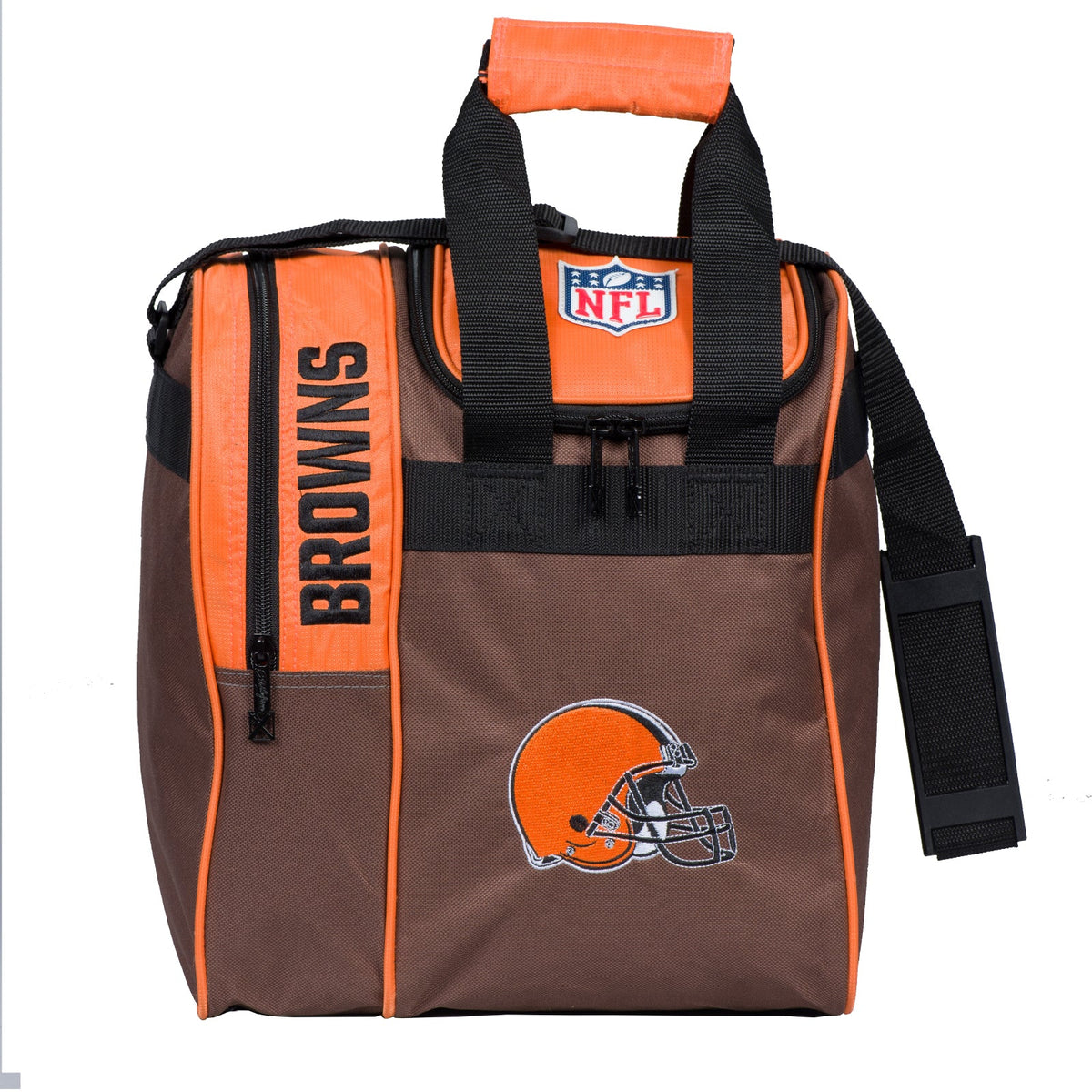 KR Strikeforce Cleveland Browns NFL Single Tote Bowling Bag