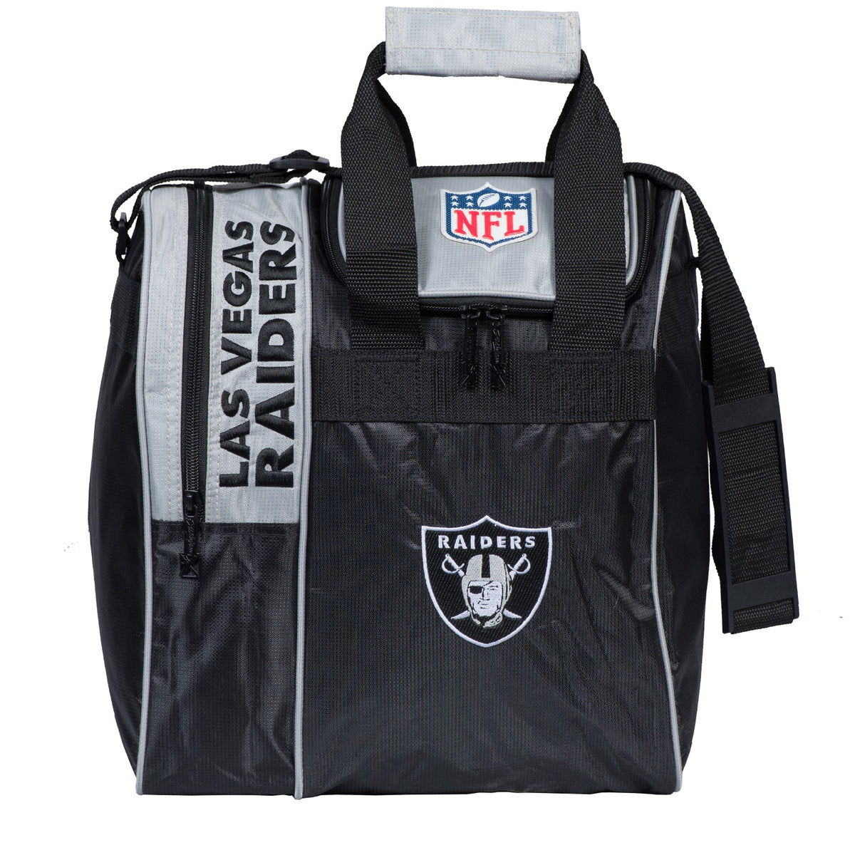KR Strikeforce Las Vegas Raiders NFL Single Tote Bowling Bag