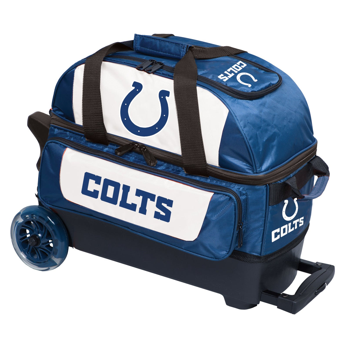 KR Strikeforce Indianapolis Colts NFL Double Roller Bowling Bag