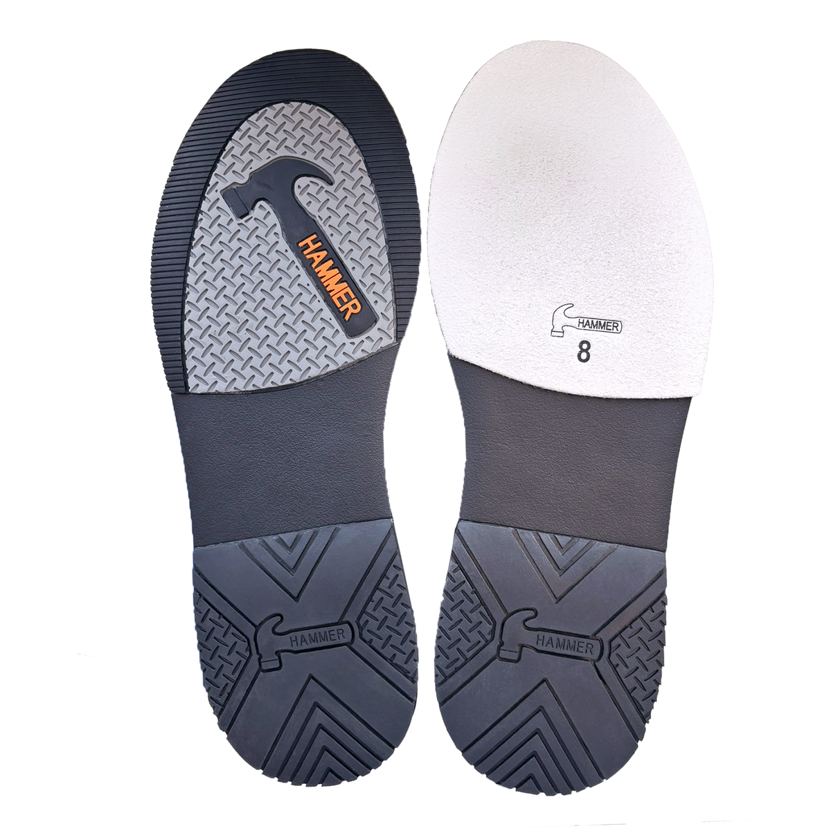 Hammer Vibe Black/Orange bowling shoes outsole