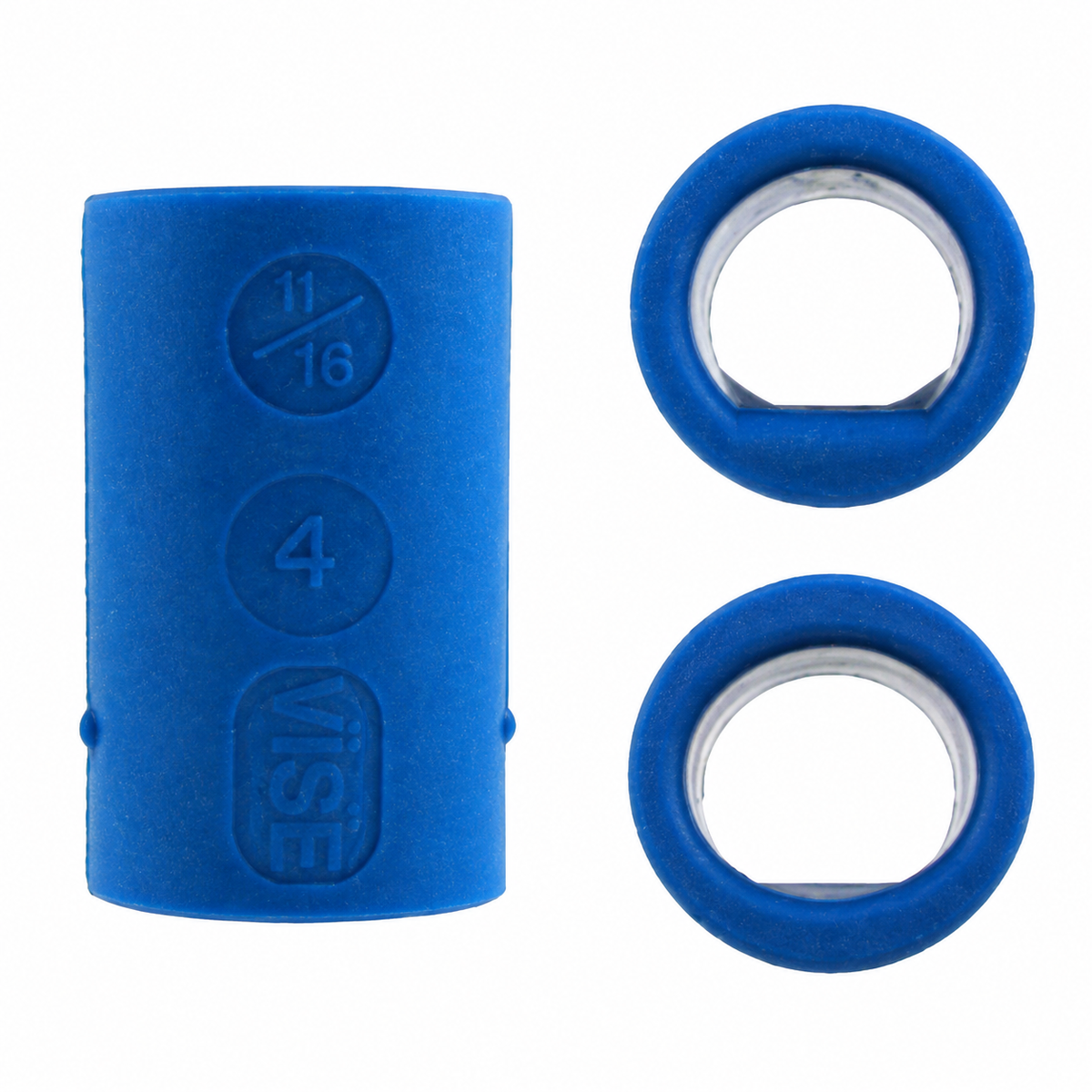 Vise Blue Silicone Power Lift finger grip