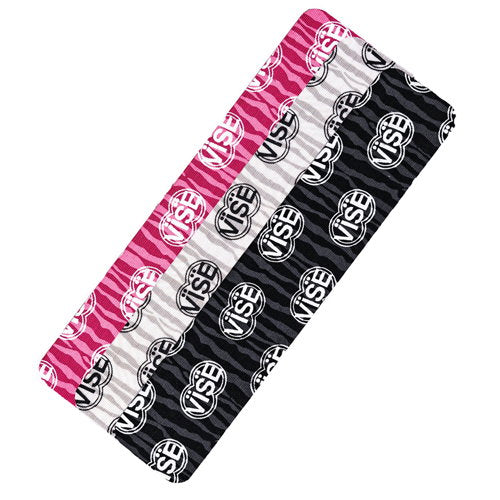Vise K+ Tape in Black, Pink, and White