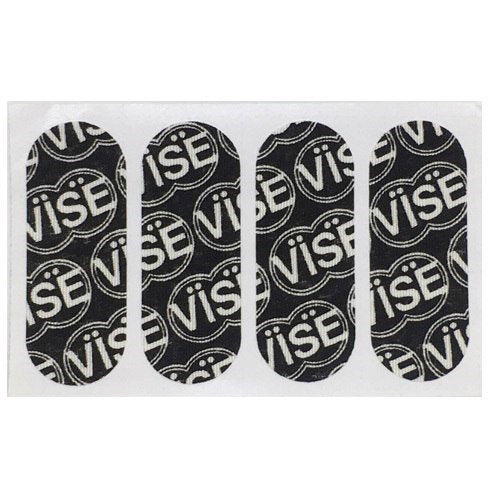 Vise pre-cut logo tape 3/4" – Black