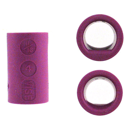 Vise Power Lift & Semi Finger Grip (P/S) – Purple