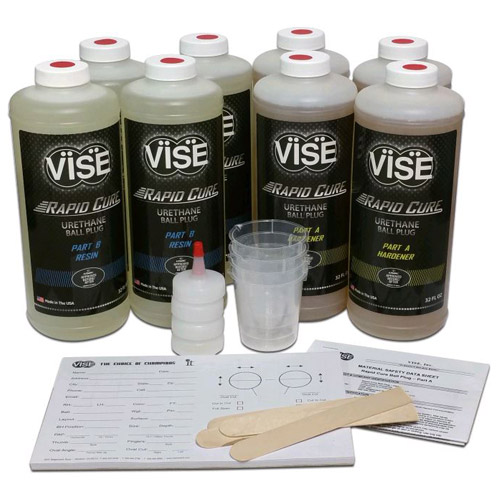 Vise Rapid Cure Ball Plug 2 Gal Kit