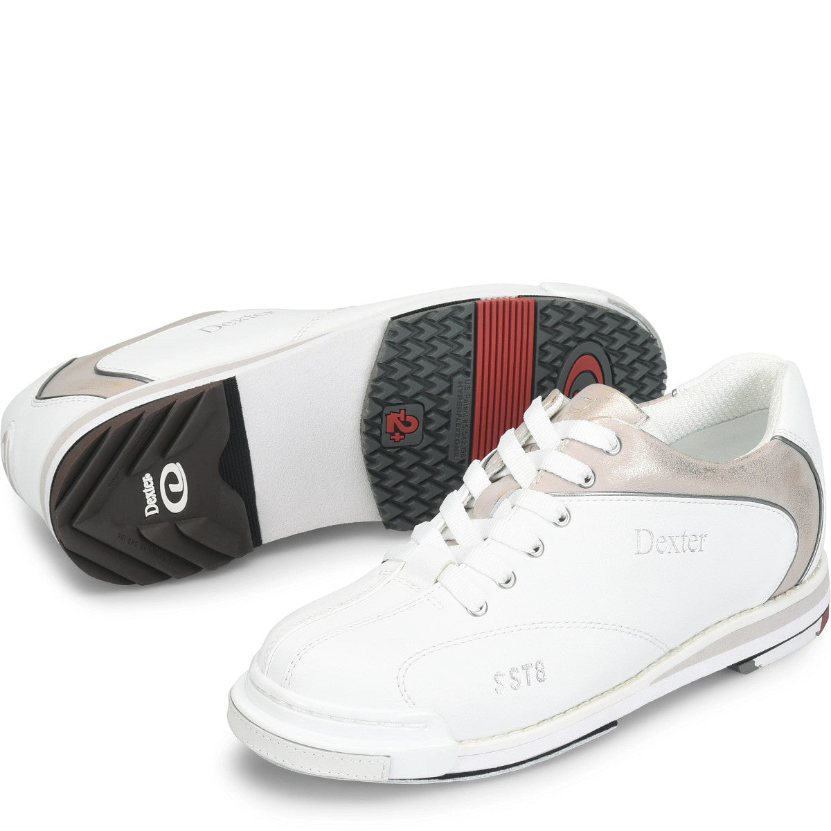 Women’s Dexter SST 8 Pro White/Champagne bowling shoe